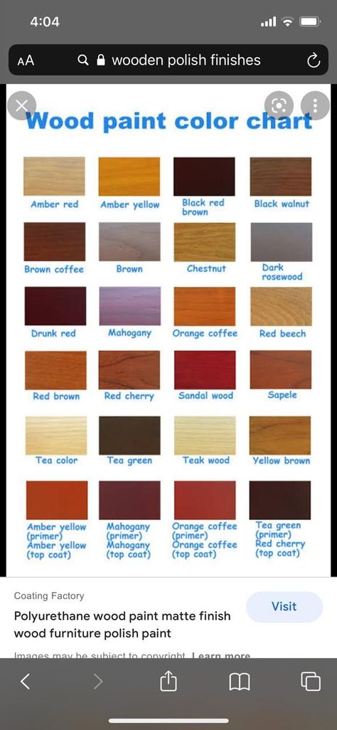 Wood Polish Shades, Wall Oven Microwave Combo, Wooden Colour, Cherry Tea, Wall Oven Microwave, Paint Color Chart, Orange Coffee, Furniture Polish, Wood Shades