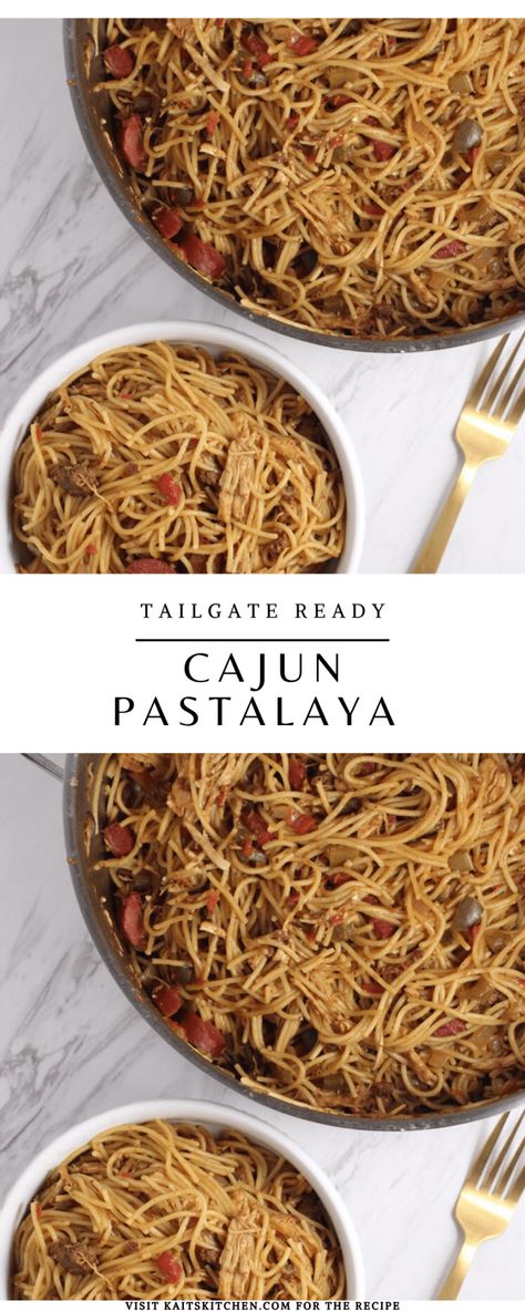 Pastalaya Recipe Easy, Cajun Pastalaya, Pastalaya Recipe, Lsu Game, Cajun Dishes, Cajun Cooking, Louisiana Recipes, Creole Recipes, Geaux Tigers