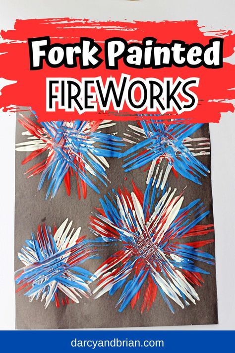 "Are you looking for festive summer crafts for kids to celebrate the 4th of July? Firework painting for kids is an engaging activity that provides a creative outlet. Using a simple fork painting technique, children of all ages can create their own dazzling firework displays on paper.  The process is straightforward and requires minimal supplies, making it an ideal patriotic arts and crafts project. The bright bursts of color captured in the artwork will surely add a celebratory touch to any Day Fork Firework Painting, 4th Of July Paint Crafts For Kids, 4th Of July Projects For Kids, Fourth Of July Art Projects For Kids, 4th Of July Arts And Crafts For Kids, Firework Activities For Kids, 4th Of July Art Projects For Kids, Firework Crafts For Kids, 4th Of July Activities For Kids