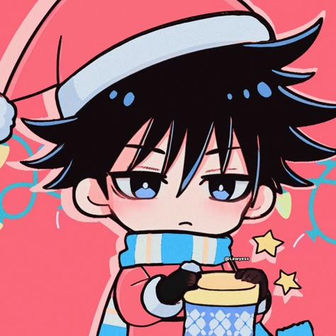 Itafushi Christmas, Anime Xmas Pfp, Anime Christmas Wallpaper Aesthetic, Jjk Christmas Icons, Jjk Christmas Wallpaper, Megumi Christmas Pfp, Jjk Christmas Pfp Matching, Jjba Christmas Pfp, Anime Christmas Icon