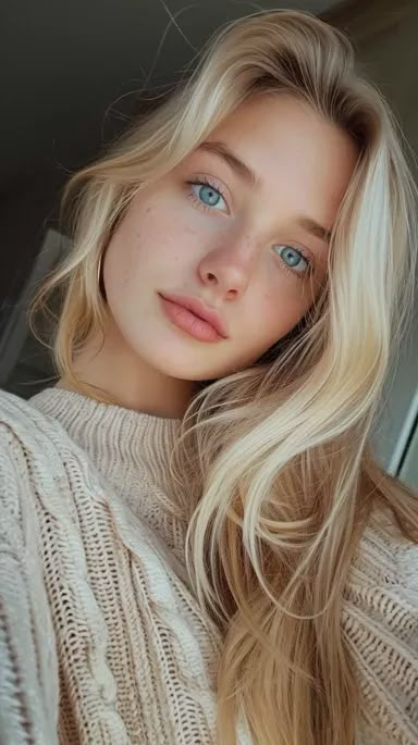 Hair Roulette, Blonde With Blue Eyes, Blue Eyed Girls, Hair Mistakes, Blonde Hair Blue Eyes, White Blonde, Blonde Women, Beautiful Smile Women, Blonde Girl