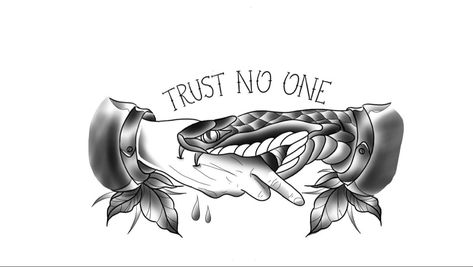 Sidhu Tattoo, Trust No One Tattoo Design, Trust No One Tattoo, Sleeping Beauty Tattoo, Disney Stitch Tattoo, Mom Dad Tattoo Designs, Pikachu Tattoo, Hard Tattoos, Red Heart Tattoos