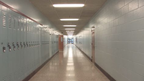 High School Hallway, Midwest Gothic, Altered Reality, School Hallway, Familiar Places, Nostalgic Pictures, The Backrooms, Weird Core, Dream Core