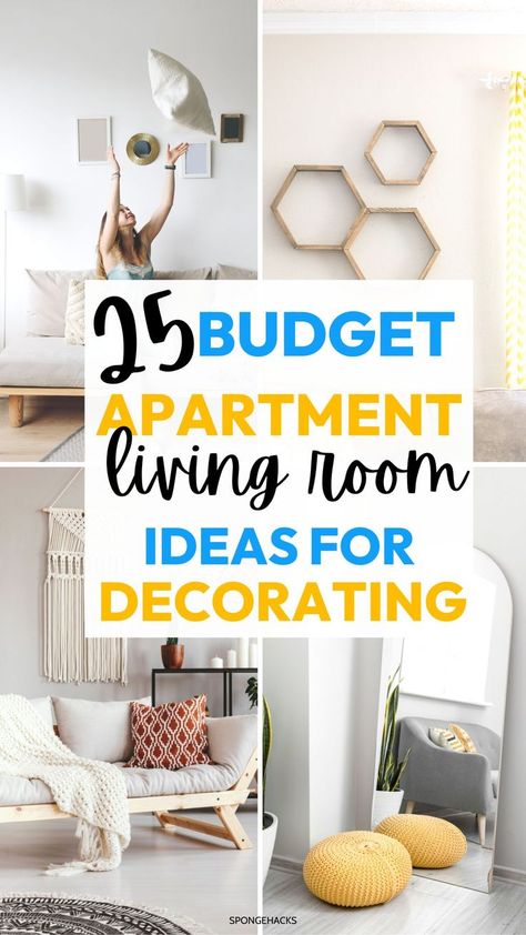 Cosy Home Ideas On A Budget, Living Room Decor Budget Friendly, Inexpensive Living Room Ideas, Tiny Sitting Room Ideas, Spring Living Room Decorating Ideas, Small Living Room Ideas Apartment Budget, Sitting Room Ideas Cozy, Inexpensive Living Room, Cozy Apartment Living Room