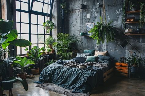 Brutalist Bedroom Design, Brutalist Office, Brutalist Bedroom, Brutalist Interior Design, Eco Brutalism, Brutalism Interior, Brutalist Interior, Bedroom Vibes, Spa Room