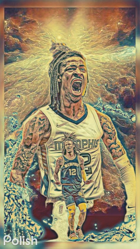 Basketball Pics, Ja Morant Style, Free Android Wallpaper, Nba Wallpapers, Basketball Wallpaper, Nba Pictures, Basketball Art, Dennis Rodman, Nike Wallpaper