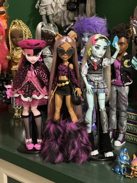 G3 Clawdeen Restyle, Clawdeen Restyle, Monster High G3 Restyle, Monster High Restyle, G3 Monster High, Monster High G3, Doll Hairstyles, Monster High Doll Clothes, Bratz Doll Outfits