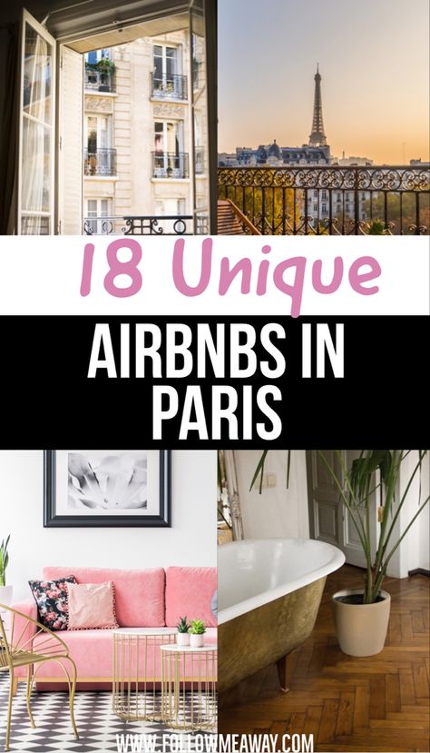 Best Neighborhoods To Stay In Paris, Where To Stay In Paris On A Budget, Where To Stay In Paris First Time, Unique Airbnbs, Paris Airbnb, Euro Tour, Where To Stay In Paris, Paris In December, Paris Neighborhoods