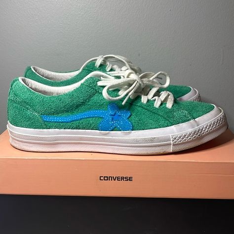 Converse golf le fleur used Converse Golf Le Fleur, Converse, Golf, Closet, Fashion Tips, Clothes Design