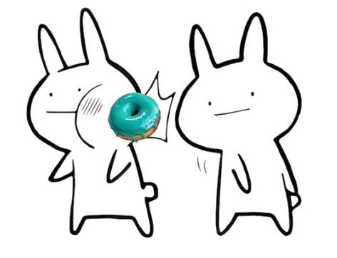 dheu ⭕️ on Twitter: "Okay, I love this new meme. Now if only someone would please make an animated version where as it smacks the bunny’s face, we hear the “HARD” soundcheck. 🙏🤣 https://t.co/T3JqW9pfD4" / Twitter Donut Meme, How To Make Animations, The Bunny, If Only, Shinee, Cute Drawings, Love This, I Love, Fan Art