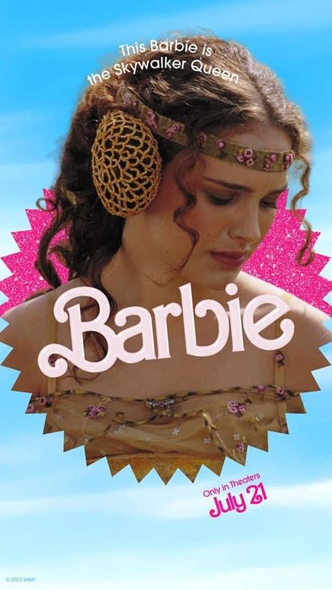 Barbie Posters, Barbie Poster, Star Wars Anakin, Scarlet Witch Marvel, Padme Amidala, Star Wars 2, Star Wars Comics, Hayden Christensen, Stars Wars