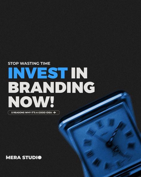 ⁤We believe that branding is the key to improving your business success rate. ⁤ ⁤Here are 5 reasons why investing in branding is an absolute game-changer; ⁤ ⁤1. Increases recognition and strong branding ensure your business is easily recognized and remembered. ⁤ ⁤2. Builds emotions with the audience, effective branding creates a deep emotional connection with your audience. ⁤ ⁤3. Attracts and retains clients, a powerful brand attracts new clients and keeps them coming back. ⁤ ⁤4. Increase... Strong Branding, Effective Branding, Brand Recognition, Timeless Brand, New Clients, Emotional Connection, Success Rate, Business Success, Build Your Brand