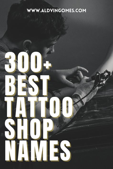 Planning to start your own tattoo shop? But stuck your names? Here is the list of tattoo shop names to grab. // Tattoo Shop Names Ideas, Names For Tattoo Shop, Unique Tattoo Shop Names, Cool Tattoo Shop Names, Best Tattoo Shop Names. Tattoo Artist Name Ideas, Tattoo Business Name Ideas, Tattoo Studio Name Ideas, Tattoo Shop Names Ideas, Tattoo Shop Ideas, Parlour Names, Shop Name Ideas, Private Tattoos, Tattoo Salon