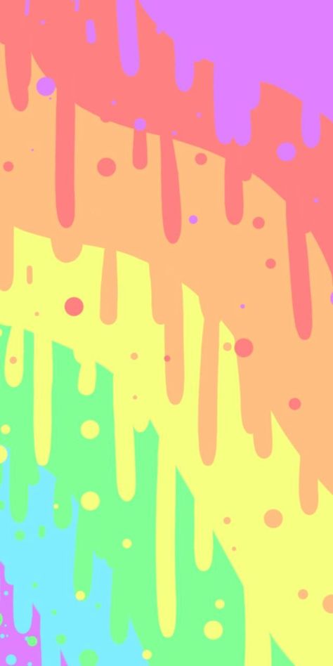 Drip Background, Drippy Wallpapers, Retro Wallpapers, Kawaii Lifestyle, Background Ideas, Taste The Rainbow, Youtube Banners, Phone Background, Retro Wallpaper