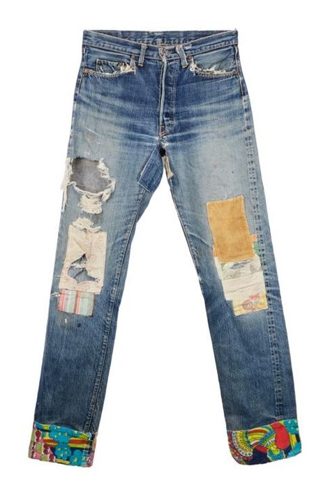 Kurt Cobain Patched Jeans, Kurt Cobain Jeans, Kurt Cobain Outfit, Nirvana Outfit, Kurt Cobain Style, 90s Grunge Outfits, Pants Png, Kurt Cobain Photos, Jake Weber