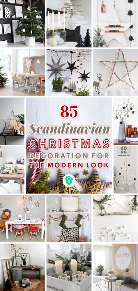 Scandinavian Christmas Decorations Diy, Nordic Christmas Scandinavian Style, Christmas Scandinavian Style, Scandi Christmas Decorations, Scandinavian Holidays, Scandinavian Christmas Decorations, Scandi Christmas, Scandinavian Folk Art, Nordic Christmas