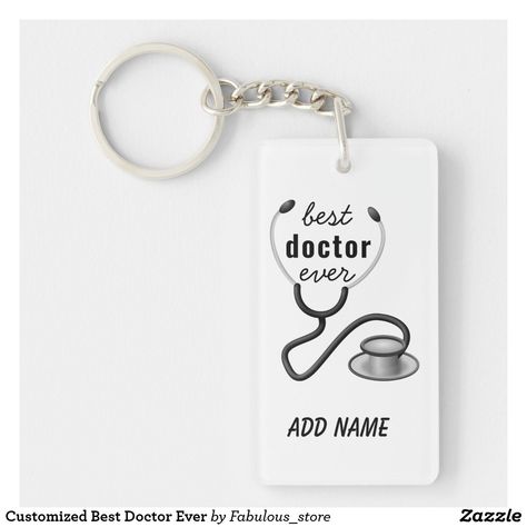 Doctor Keychain, Medical School Quotes, Happy Doctors Day, Doctors Day, Medical Jewelry, Silver Keychain, School Quotes, Good Doctor, Custom Keychain