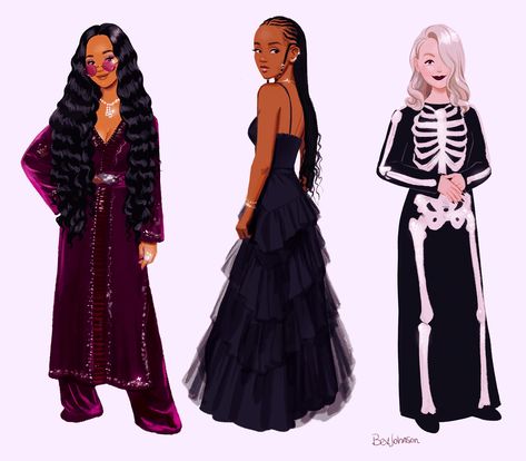 February/March illustrations on Behance Grammys Looks, Fake Gucci Belt, Bev Johnson, Phoebe Bridgers, Illustration Character, Designer Belts, Clip Studio Paint, Gucci Belt, Illustration Character Design