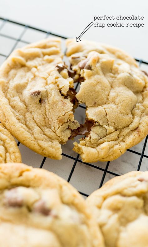 Chocolate Chip Cookie Recipe yields a  soft, chewy chocolate chip cookie with the perfect ratio of vanilla to chocolate flavor. This is my family's favorite recipe! |Cooking with Karli| Chocolate Chip Cookies Different Ways, Cookies With Karli, Cooking With Karli Chocolate Chip, Cooking With Karli Chocolate Chip Cookies, Krolls Chocolate Chip Cookies, Cooking With Karli Rockstar Cookies, Cookies By Karli, Cooking With Karli Cookies, Cooking With Karli Peanut Butter Cookies