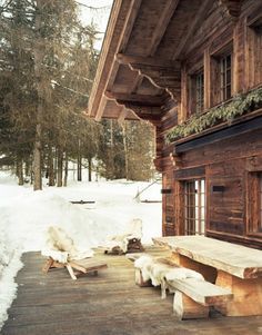 *:•. .•:* ❄ *:•. .•:* Chalet Modern, Winter Chalet, Mountain Interiors, Chalet Chic, Alpine Chalet, Chalet Interior, Chalet Design, Mountain Chalet, Swiss Chalet