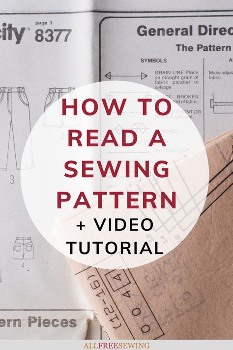 How To Draw Sewing Patterns, How To Read A Sewing Pattern, Sewing Symbols, Sewing Machine Tension, Pattern Making Tutorial, Sewing Area, Pattern Drafting Tutorials, Sewing Patterns Free Women, Threads Magazine