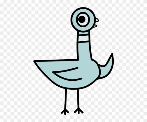 Mo Willems Pigeon, Walking Silhouette, Peace Pigeon, Baby Pigeon, White Pigeon, Dove Pigeon, Mo Willems, Bird Graphic, 90s Cartoons