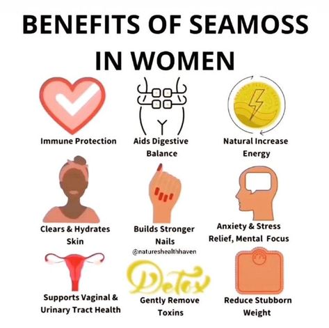 Health Is Wealth | Benefits of Sea Moss ⬇️🌊  Sea Moss is comprised with 92/102 essential minerals that your body needs for overall performance  💚G... | Instagram Sea Moss Benefits, Benefits Of Sea Moss, Good Digestion, Health Is Wealth, Essential Minerals, Healthy Teas, Mental Focus, Herbs For Health, Remove Toxins