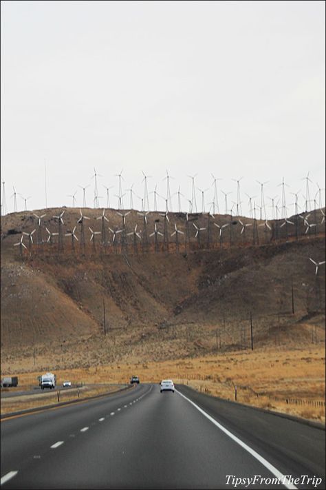 Windmills of the Tehachapi Pass, California Eve Babitz, Tehachapi California, Winding Road, Scenic Routes, Vacation Ideas, Senior Year, Photoshoot Ideas, Things To Know, Us Travel