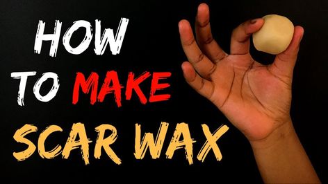 How To Make Scar Wax !! - YouTube Zombie Makeup Diy, Wax Ideas, Fake Scar, Scar Makeup, Scar Wax, Gore Makeup, Fake Makeup, Creepy Halloween Makeup, Halloween Makeup Diy