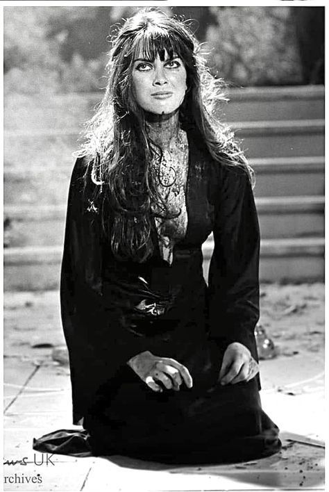 Hammer Horror Films, Caroline Munro, Hammer Horror, Hammer Films, Count Dracula, Horror Monsters, Famous Monsters, Frankenstein's Monster, Goth Women