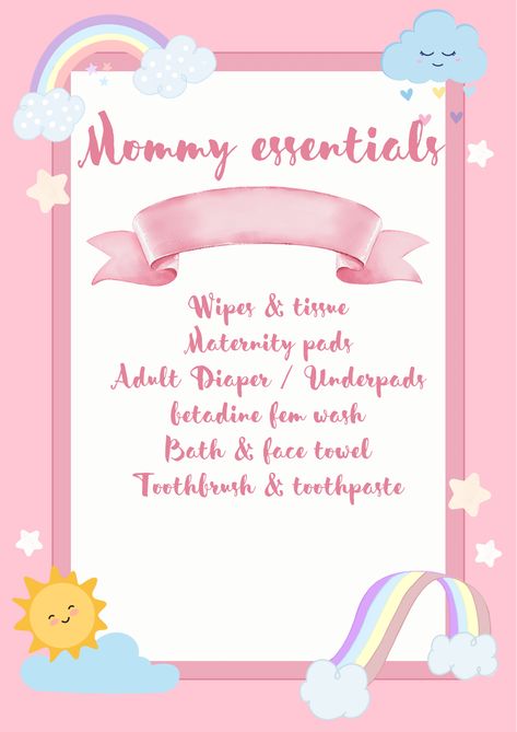 Maternity Checklist, Baby Hospital Bag Checklist, Hospital Checklist, Maternity Pads, Baby Labels, Baby Hospital Bag, Hospital Bag Checklist, Bio Data, Bag Checklist