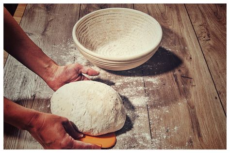 Bread Proofing, Proofing Baskets, No Rise Bread, Big Basket, Basket Uses, Sourdough Recipes, Artisan Bread, Loaf Bread, Baking Pans