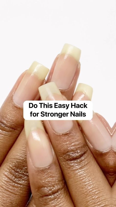 Do you want to stronger nails? If so, you want to try this simple strengthening hack. You pour some olive oil, squeeze some lemon juice… | Instagram Olive Oil On Nails, Olive Oil And Lemon Juice For Nails, Nail Growth Faster, Nails Stronger, Nail Growth Tips, Stronger Nails, Nail Soak, Weak Nails, Tongue Health