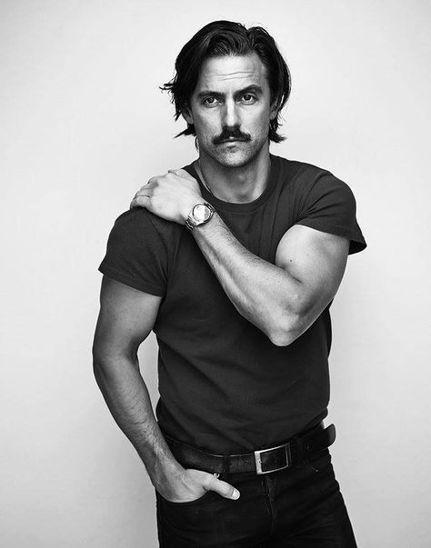 Milo Ventimiglia Husband Hair, Lifestyle Fashion Photography, Ryan Eggold, Eric Bana, Random Faces, Jess Mariano, Mustache Men, Milo Ventimiglia, Haircut Men