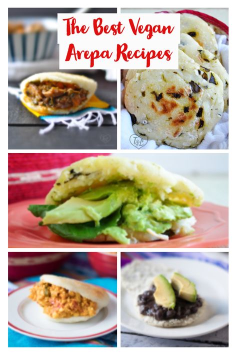 P.A.N. Harina precocida Vegan Arepas Recipe, Vegan Arepas, Venezuela Recipes, Nature Recipes, Wraps Vegan, Arepas Recipe, Venezuelan Food, Recipe Mexican, Vegan Mexican Recipes