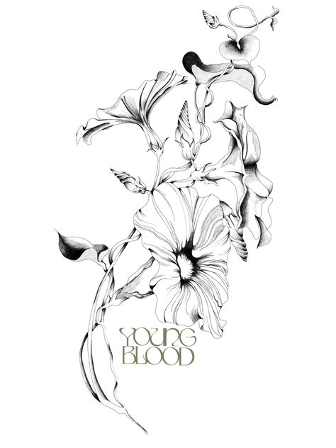 designed by me<3 Morning Glory Tattoo Design, Morning Glory Tattoo, Glory Tattoo, Dope Tattoos For Women, Cartoon Tattoos, Abstract Tattoo, Dope Tattoos, Tattoo Inspo, Morning Glory