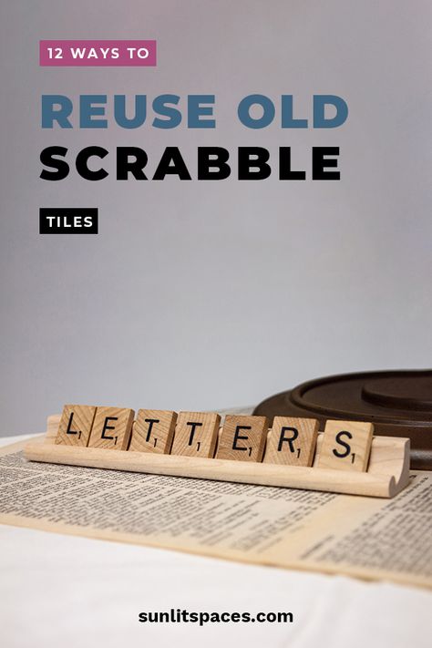 Crafts With Scrabble Letters, Ways To Use Oui Jars, Scrabble Board Crafts, Scrabble Letters Crafts, Scrabble Art Ideas, Scrabble Tiles Crafts, Crafts With Scrabble Tiles, Scrabble Pieces Crafts, Scrabble Tile Crafts Diy