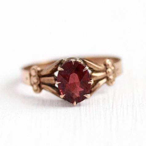 Garnet Engagement Rings, Garnet Engagement Ring, Engagement Rings Sale, Old Rings, Princess Cut Engagement Rings, Garnet Jewelry, Garnet Ring, Gold Earrings Designs, Dress Rings