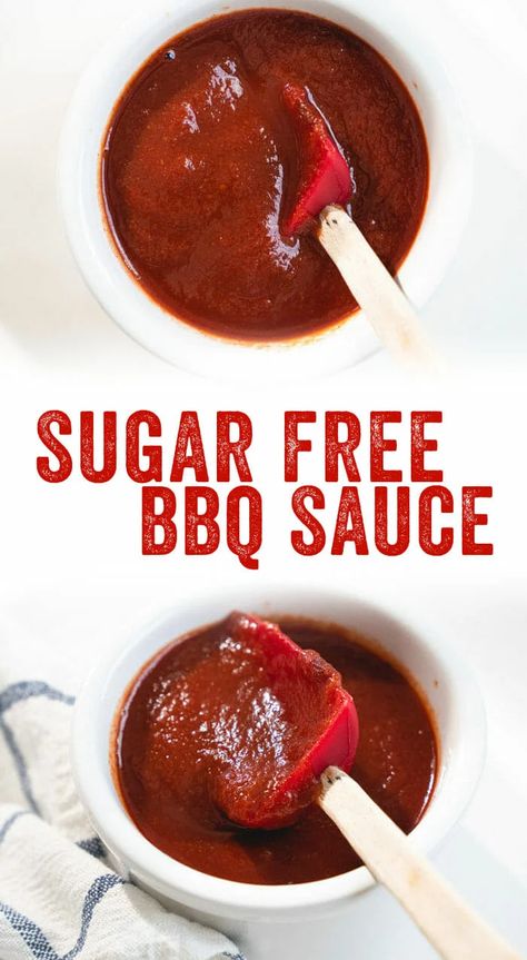 Sugar Free Bbq Sauce Recipe, Low Sugar Bbq Sauce, Sugar Free Barbecue Sauce, Sugar Free Bbq Sauce, Pasta Tuna, Vinegar Bbq Sauce, Vegan Bbq Sauce, Healthy Barbecue, Barbeque Sauce Recipe