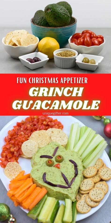 Grinch Guacamole Dip, Grinch Guacamole, Grinch Dip, Christmas Appies, Best Christmas Appetizers, Cookie Icing Recipe, Tortilla Chip, Christmas Appetizer, Guacamole Dip