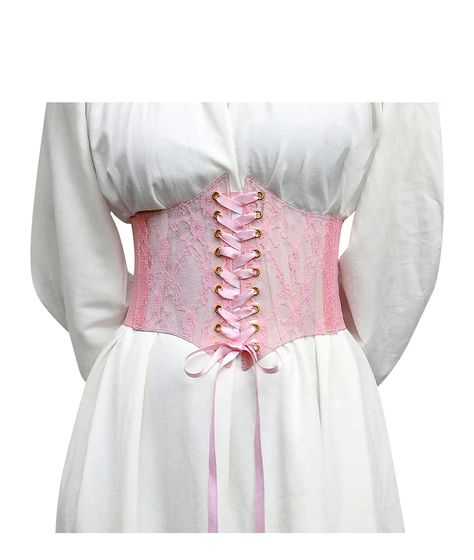 BELTS CORSET Strapless Bustier Underbust Pink Underbust Corset, Cincher Corset, Leather Bustier, Waist Corset, Waist Cincher Corset, Strapless Bustier, Corset Bustier, Corset Belt, Corset Lace