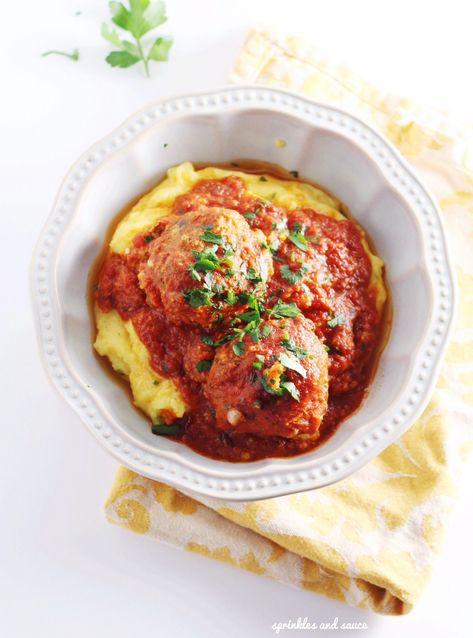 Pork and Veal Meatballs in Tomato Sauce Veal Meatballs Recipe, Meatballs Pork, Tomato Sauce For Meatballs, Veal Meatballs, Meatballs In Tomato Sauce, Meatloaf Dinner, Recipe Pork, Slow Cooker Meatballs, Pork Meatballs