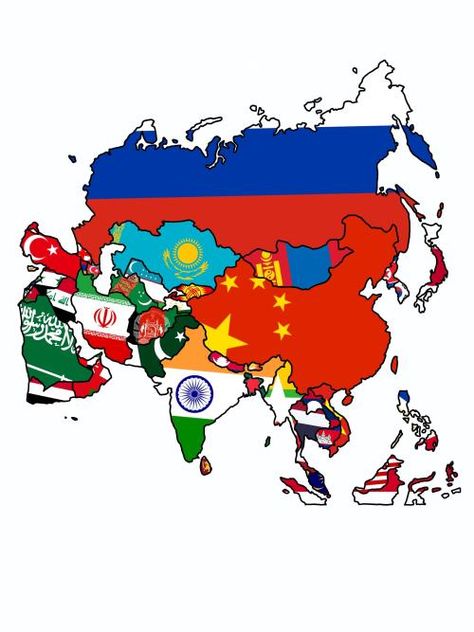 Asian flags Asian Map Asia, Asian Maps, Peta Asia, Asian Flags, Map Of Asia, Cartography Map, European Flags, Asia Countries, Asia Continent