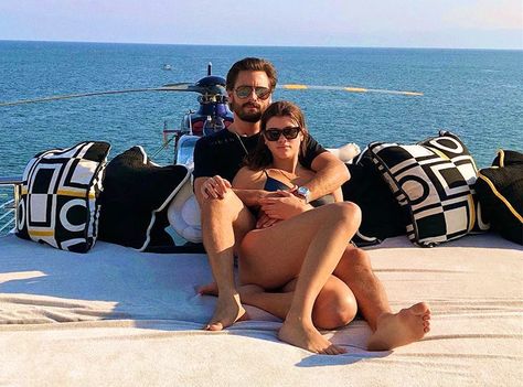 Take a Look Back on Scott Disick and Sofia Richie's Year in Photos - E! Online Joe Francis, Happy Birthday Babe, Birthday Babe, We Are Best Friends, Scott Disick, Happy Photos, Emperors New Groove, Couples Retreats, Sweet Kisses