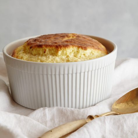 Best-Ever Cheese Soufflé Recipe - Alexandra Guarnaschelli | Food & Wine Cheese Souffle Recipes, Cheese Soufflé, Cheese Souffle, Retro Dishes, Souffle Recipes, Souffle Dish, Classic French Dishes, Baked Cheese, French Dishes