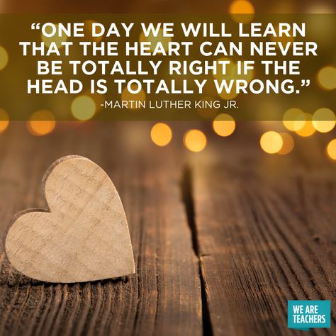 25 Martin Luther King Jr. Quotes to Inspire Hope, Kindness, and Love | WeAreTeachers Mlk Images, Quotes For The Classroom, Martin Luther King Quotes, Martin Luther King Jr Quotes, Mlk Quotes, Couples Therapist, Mlk Day, We Are Teachers, King Quotes