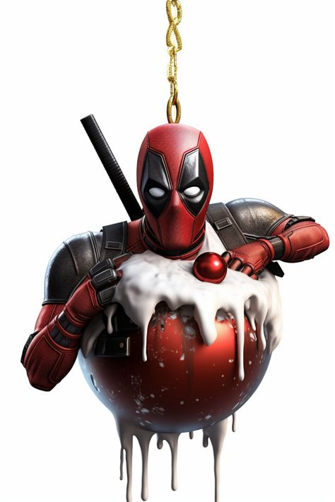 Marvel Christmas Decorations, Venom Christmas, Deadpool Christmas, Marvel Christmas, Dino Thunder, Deadpool Art, Merry Christmas Wallpaper, Hunter Hunter, Marvel Deadpool