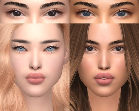 Northern Siberia Winds, Sims 4 Cc Eyes, Deep Set Eyes, Makeup Cc, Different Races, Supernatural Beings, Cannoli, Eye Bags, The Sims 4