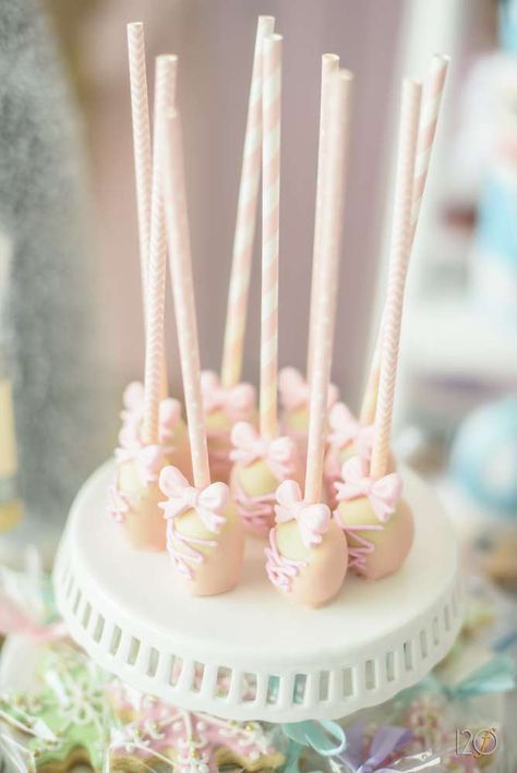 What pretty ballet slipper cake pops at this gorgeous Nutcracker Ballet 1st Birthday Party! See more party ideas and share yours at CatchMyParty.com #cakepops #nutcracker Ballet Cake Pops, Ballet Birthday Party Ideas, Nutcracker Ballet Birthday Party, Nutcracker Ballet Party, Ballet Cake, Nutcracker Christmas Party, Ballet Cakes, Ballet Birthday Party, Ballet Birthday