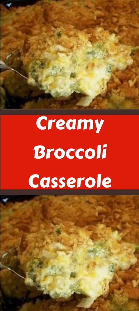 Ww Broccoli Casserole, Cream Of Broccoli Casserole, Broccoli Casserole With Cream Of Chicken, Broccoli Casserole With Cream Of Mushroom Soup, Broccoli Cream Cheese Casserole, Broccoli Ideas, Creamy Broccoli Casserole, Picnic Dishes, Easy Broccoli Casserole